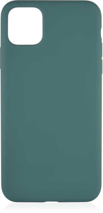 Чехол Soft-Touch для iPhone 12 Pro Max темно-зеленый в Тюмени